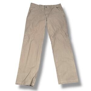 Free Fly Canvas Field Pants Men’s 36 x 32‎ Desert Taupe Tan Cotton Stretch Chino